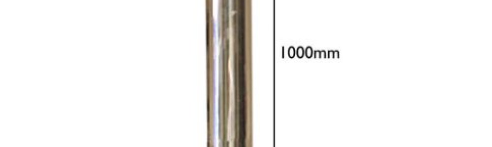 Stainless Steel Chimney Pipe for Stove or Smokers in the Garden